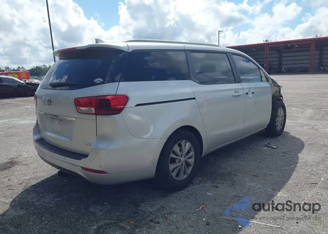 2016 Kia Sedona Lx z USA, uszkodzony, nr VIN KNDMB5C11G6163213